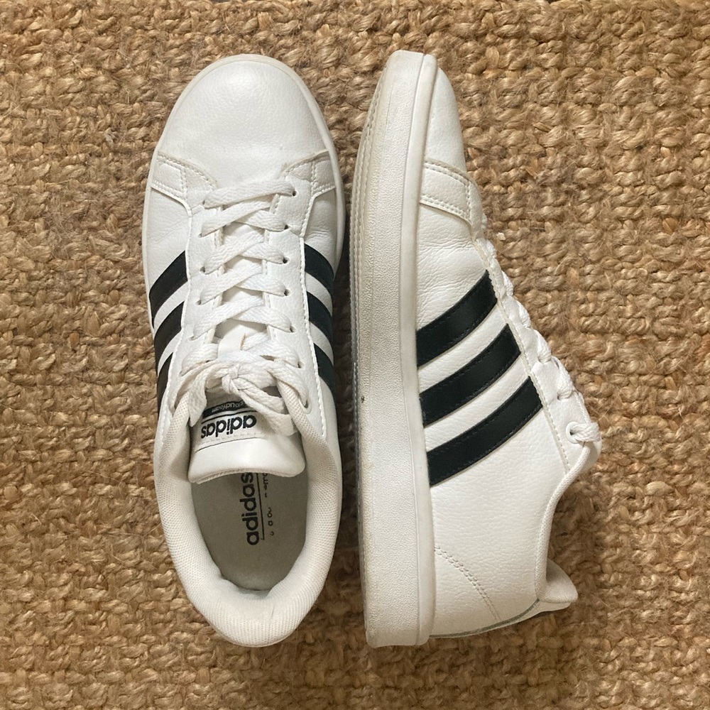 Adidas superstars, size 7.5, women’s sneakers